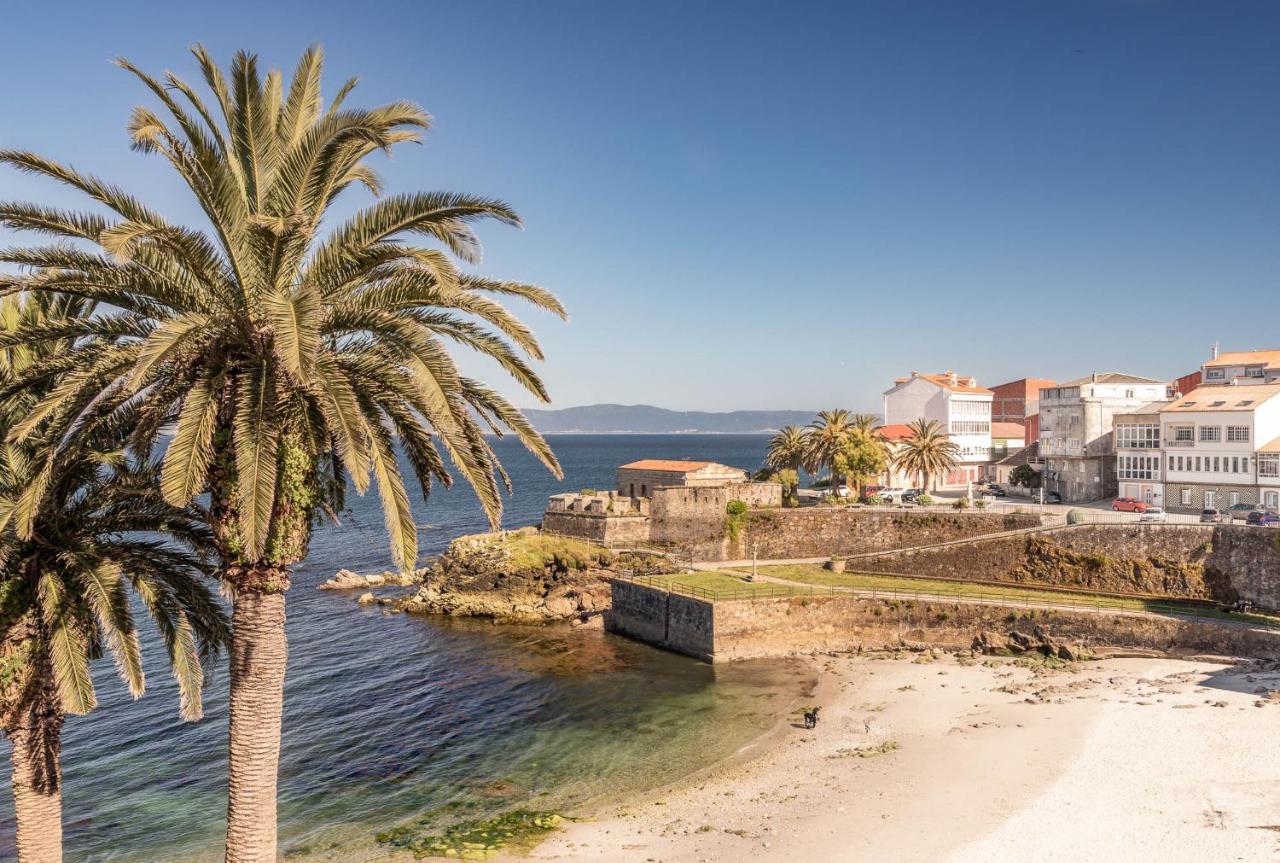 Apartamento Finisterre Con Vistas Al Mar Y Playa Esterno foto