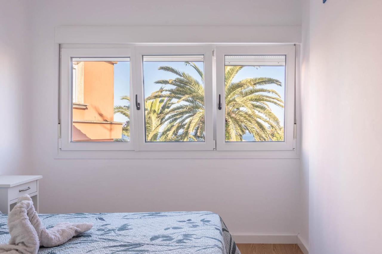 Apartamento Finisterre Con Vistas Al Mar Y Playa Esterno foto